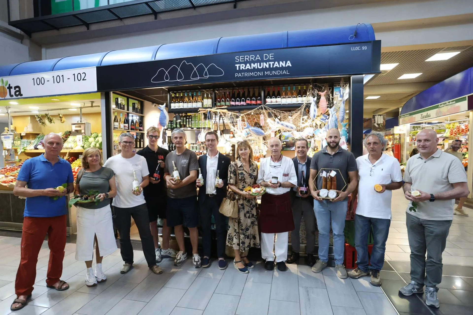 El Consell celebra el mig any del punt de venda de productes Serra de Tramuntana